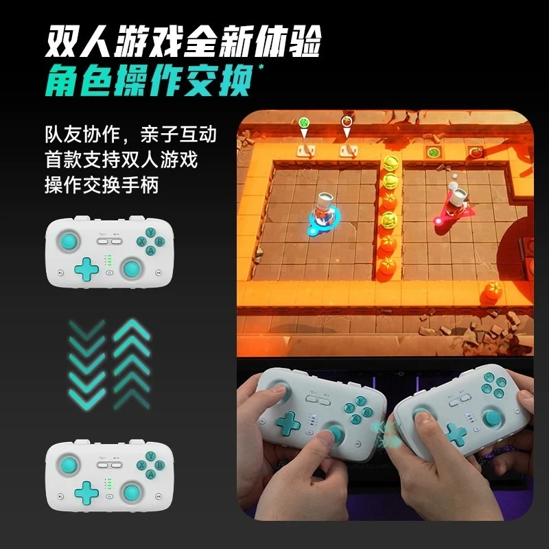 voidjoy S1 Pro Card Mini Game Controller Motion-Sensing 2.4G Portable Gamepads for Switch 2/Steam/PC Gifts