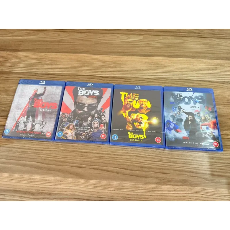 British Version Blu Ray Black Robe Picket Season 1 to 4 Complete Series Collection