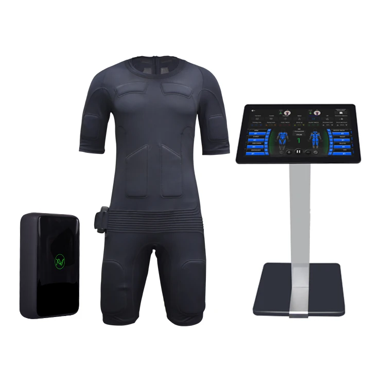 Electro Stimulation Suit Body Shape Ems Machine Ems Suit with Energy Box