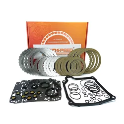 TRANSPEED 02E DQ250 Automatic Transmission Master Rubber Clutch Steel Kit For AUDI SKODA VW POLO TIGUAN SEAT Car Accessories