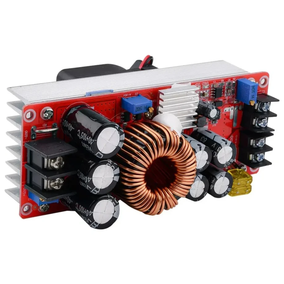Convertisseur boost DC-DC 1200W 20A, module d'alimentation boost, chargeur de tension réglable