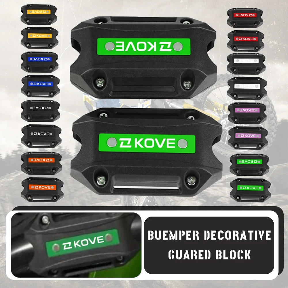 

Мотоцикл для KOVE 800X Pro Rally 525X 500X 400X 800 525 500 400 X, аварийная планка двигателя, накладка на бампер, защитный блок, аксессуары