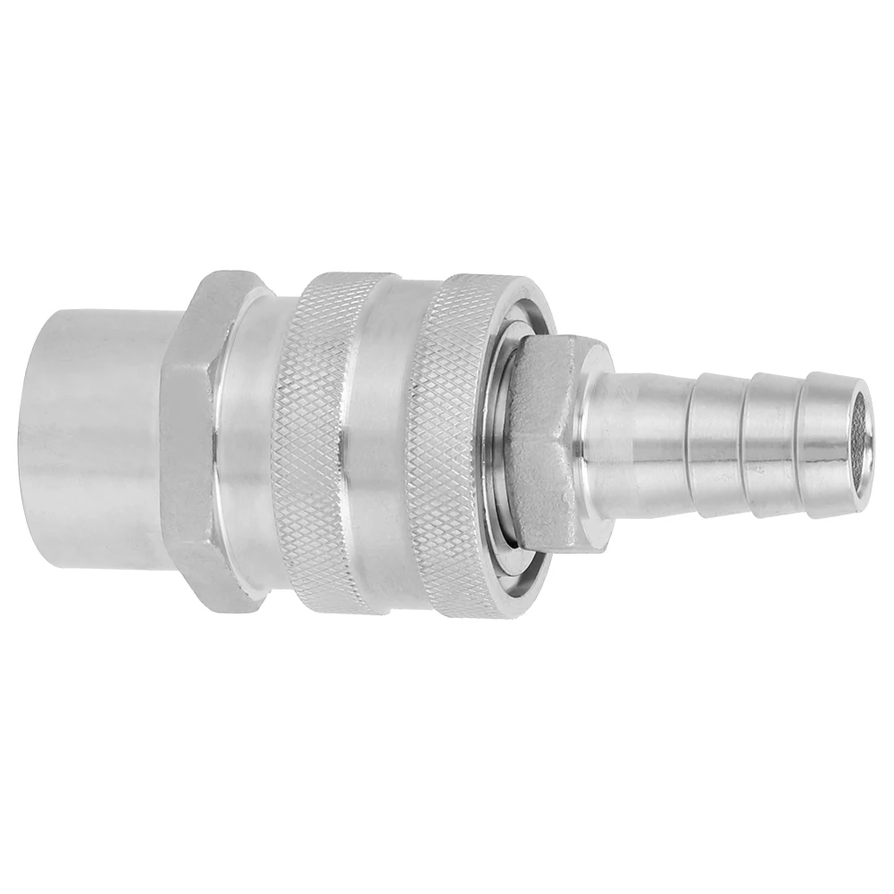Female Thread 1/2inch Npt, Quick Disconnect Equipment Beer Pump Accessory Female Thread 1/2inch Npt1/2inchbarb for Homebrewers