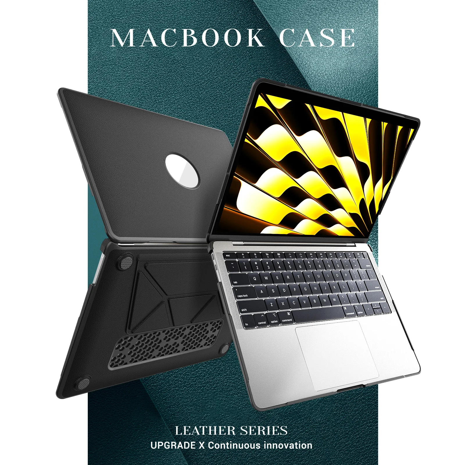 macbook-pro-16インチ-a2485-a2780-a2991-m2-m1-pro-maxチップ、mac-pro-14インチ-a2992-a2918対応-ビジネス向けpuレザーラップトップケース-カバー