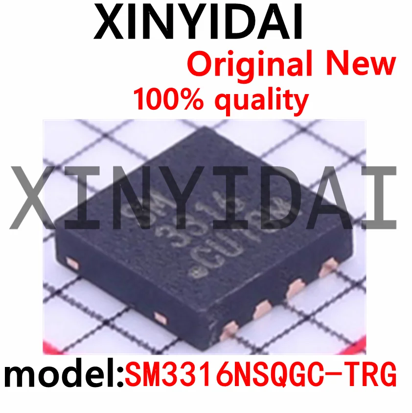 

5-10PCS SM3316NSQGC-TRG SM3316 SW3316 3316 QFN brand new original