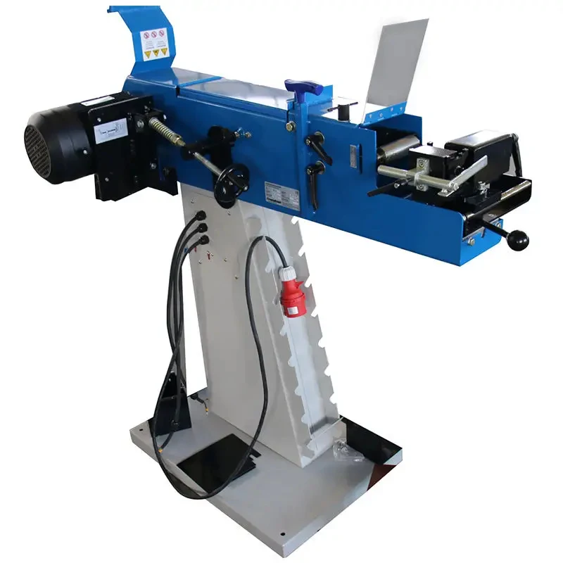 2-In-1 Electric Pipe & Stainless Steel Notching Grinding Hine Abrasive Belt Sander Industrial Tube Sanding Notcher