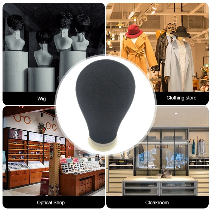 Тренировочная голова, голова манекена для париков, голова манекена для подставок для париков, профессиональная голова для укладки, холст, голова манекена