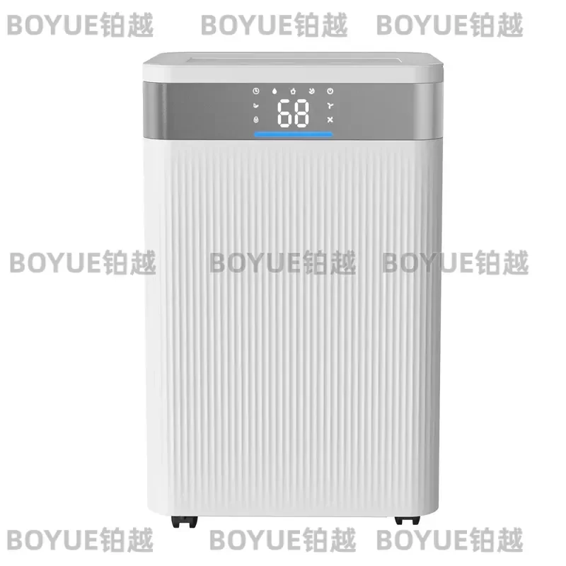 52 Pint Dehumidifier for Home Basement Commercial Industrial Smart Humidity Control Low Noise with Drain Hose Quiet Operation