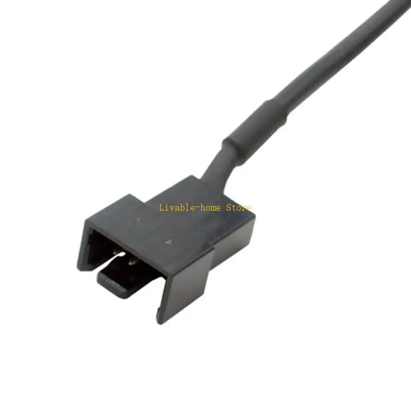 

USB to 4Pin PWM 5V to 12V Line USB Sleeved PC Fan Power Adapter Connector B46D