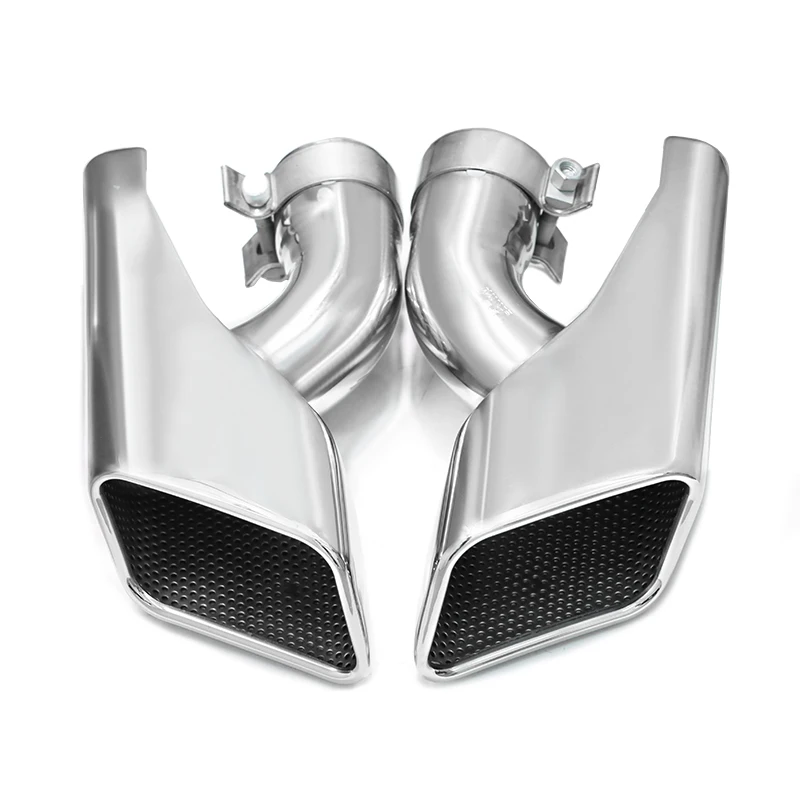 Factory Custom Car Exhaust Pipes For  Universal L320 Up Quality Stainless Steel Exhaust Tips System Muffler Tips