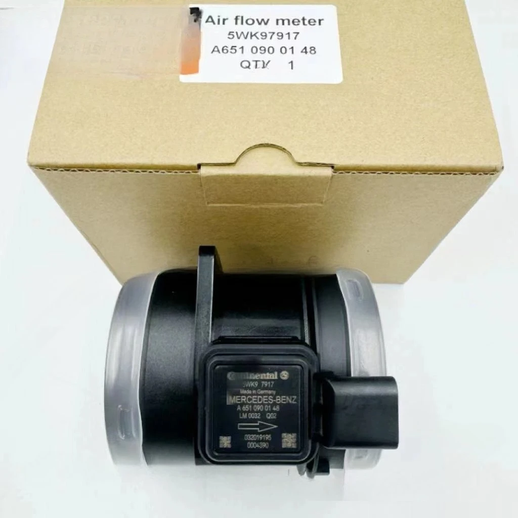 Sensor Maf de flujo de aire masivo superior 5WK97917 A6510900148 para mercedes-benzW204 W212 X204 Sprinter 3-t 3,5-t 4,6-t 903 Viano Vito W639