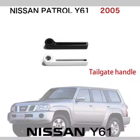 Aluminum Alloy Rear Door Opener Handle For Nissan Patrol Y61 Cargo Door Switch Modified Nissan Safari Tailgate Handle
