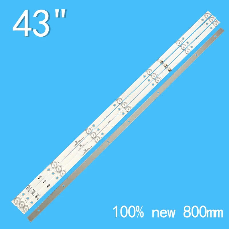 LED backlight strip For LED43X7 LED43GM1 SZKK43D07-ZC22AG-02 303SK430042