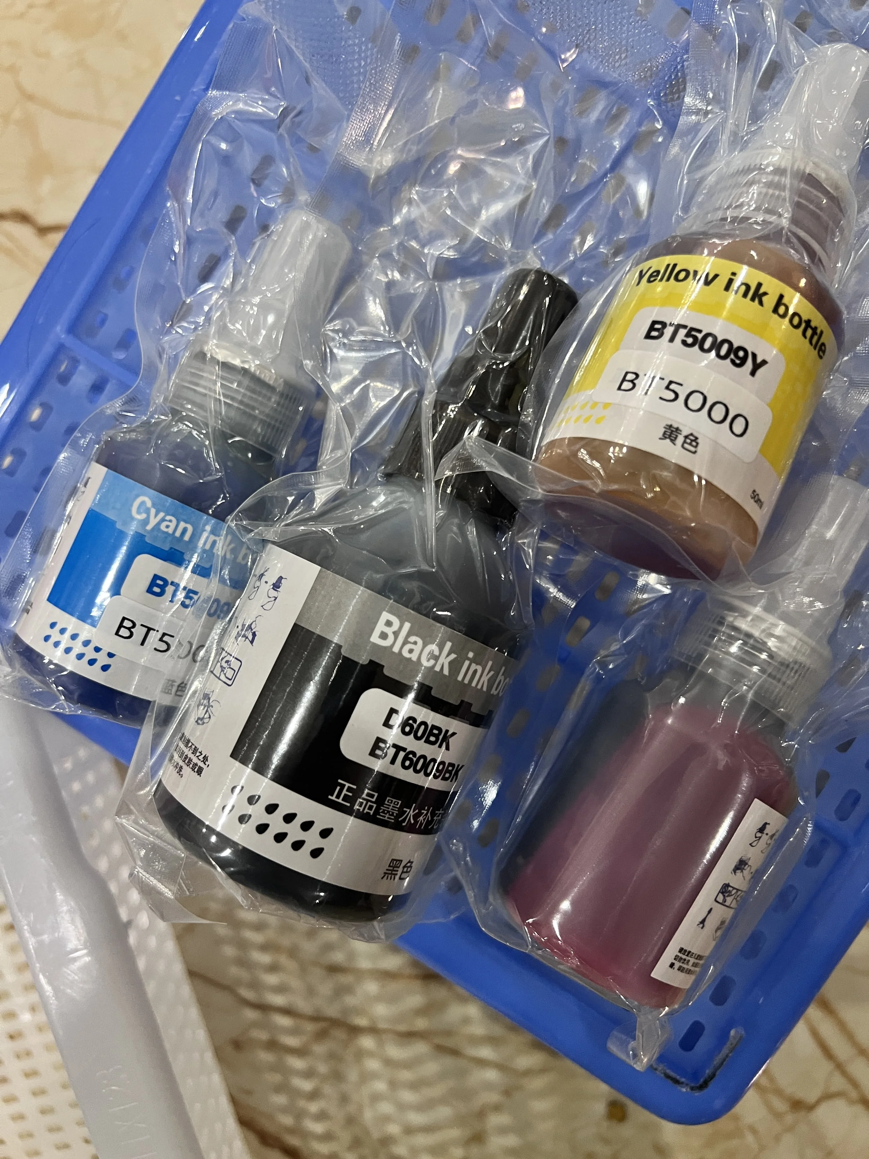 

BT5000 BT5009 BT6009 Refill Ink for Brother DCP-T500W DCP-T300 DCP-T700W DCP-T310 DCP-T510W DCP-T710W MFC-T810W MFC-T910DW