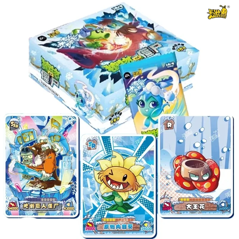 

KAYOU Plants Vs Zombies Cards, Snow World Limited Edition, Game Character Collection, Anniversary Commemorative Gift