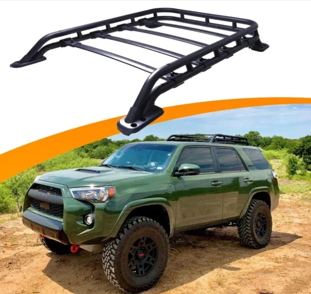 MX ROOF RACK BASKET BAGGAGE HOLDER FOR 4th gen Toyota 4RUNNER 2014-2020