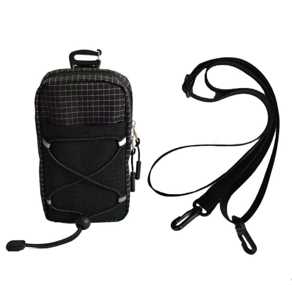 Backpack Attachment Mountaineering Accessory Pouch Polyester Large Capacity Portable Phone Pouch Anti-splash Water Anti-lost