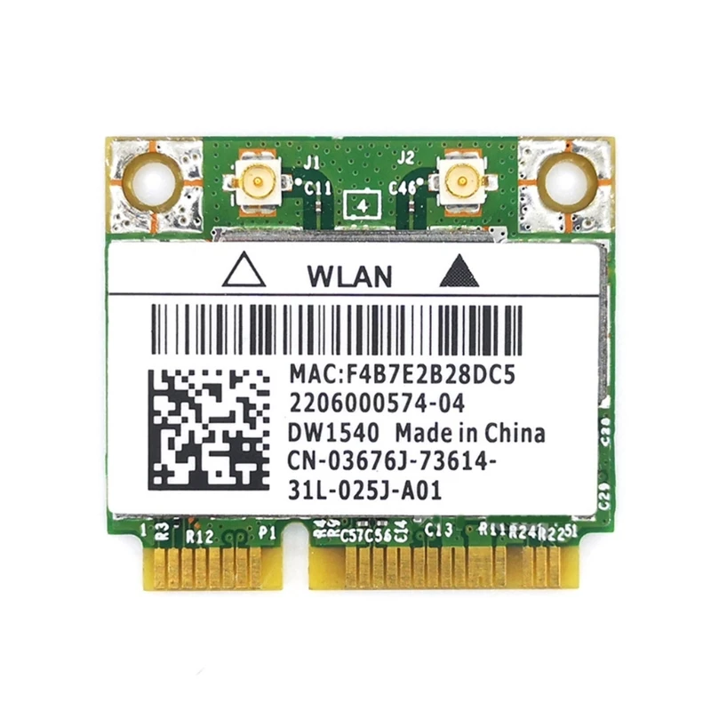 

Dual-Band 2.4+5G 300M 802.11A Wifi Wireless Half Mini PCI-E Card for Broadcom BCM943228 DW1540 WIFI Dropshipping