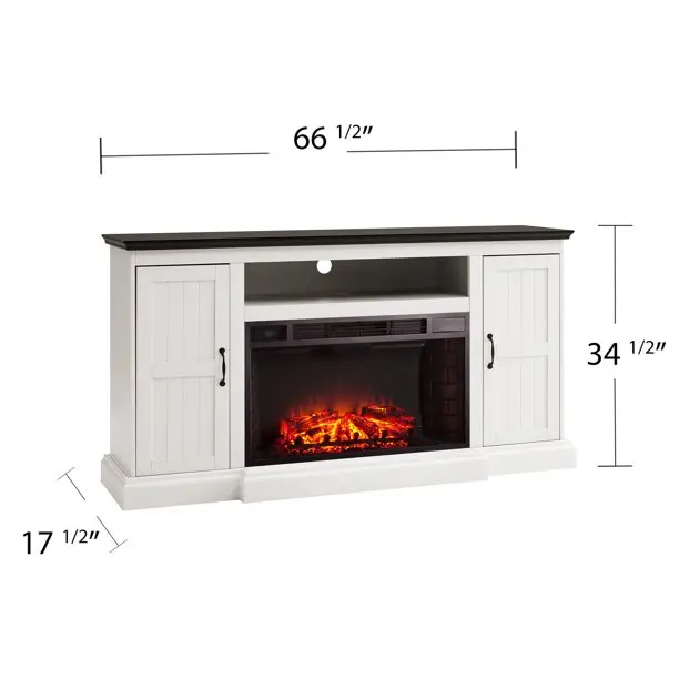 Top Rated Modern Simplex TV Stand  With Electric Fireplace