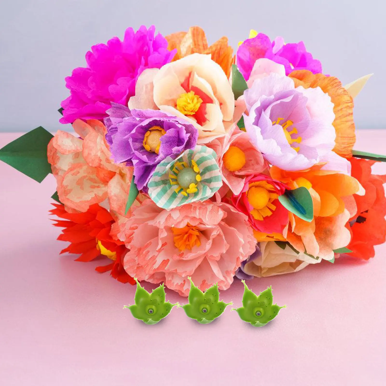 

100 шт. искусственных цветочных колосков роз с гибкой пластиковой основой оптом для рукоделия, флористических композиций, свадебного декора