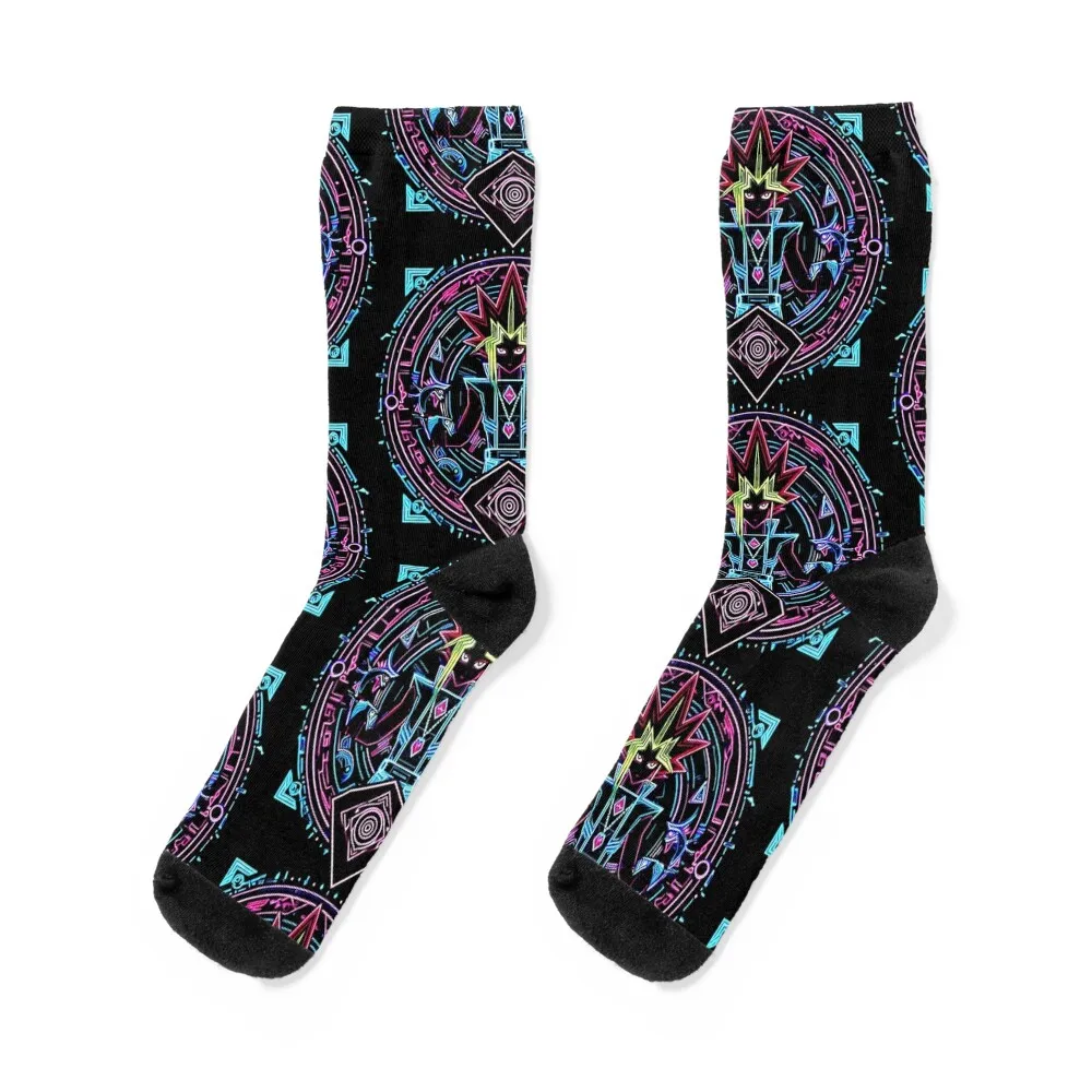Neon Yugi Socks golf custom sports Ladies Socks Men's