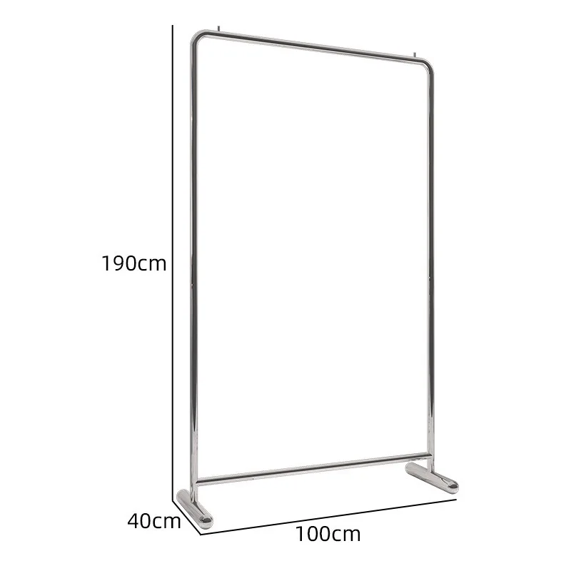 Custom. Wedding Shop Display Stand Stainless Steel Floor Cheongsam Formal Dress Pavilion Women's Suits High-Rise Clothes Rack St