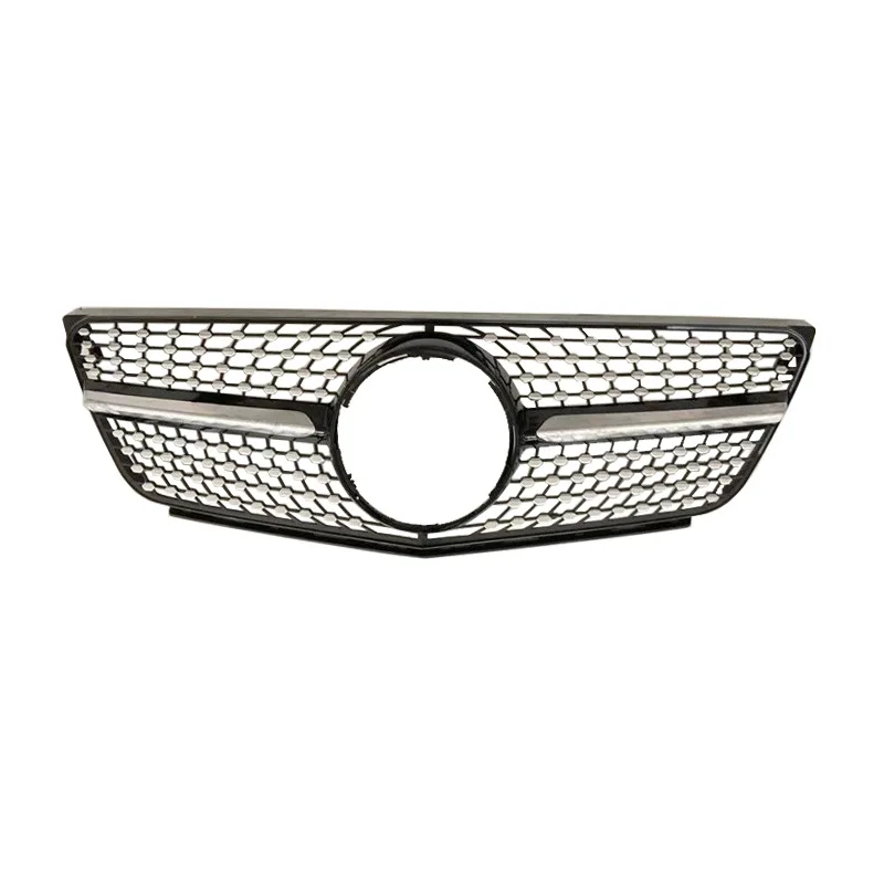 Diamond Front Grill Upper Radiator Grille Vent Bumper For Mercedes-Benz B-Class B150 B160 B170 180 B200 W245 2009 2010 2011