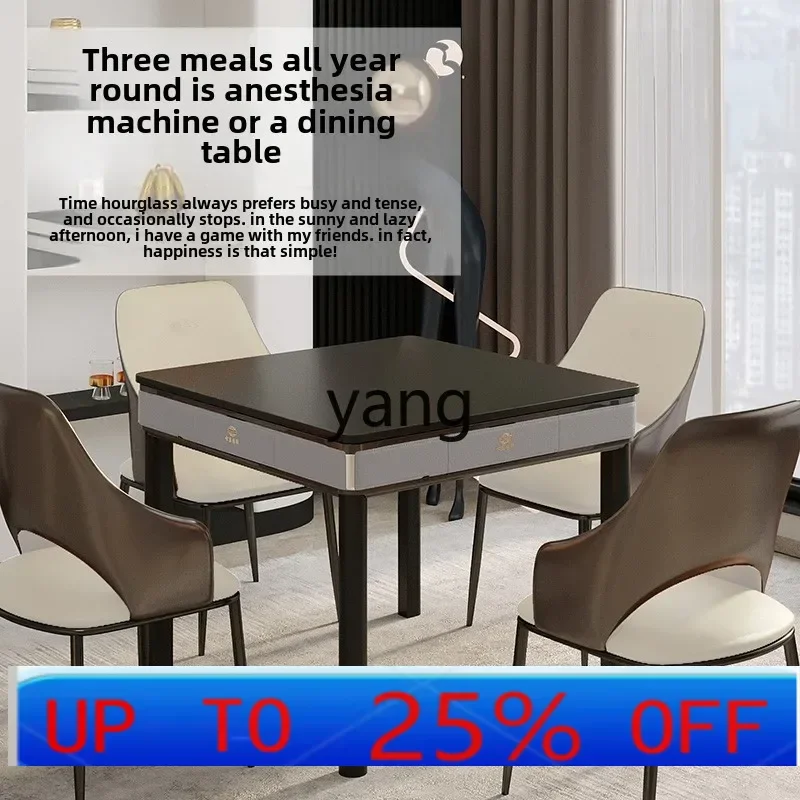 

Lhh automatic household dining table dual-purpose M280 roller coaster electric foldable mahjong table