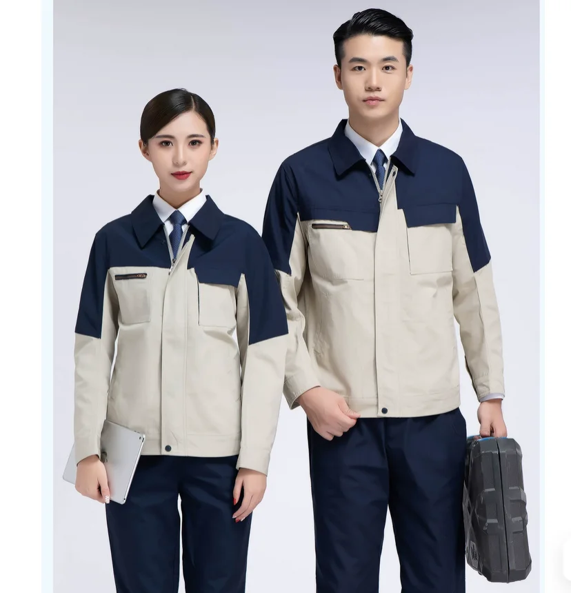Men's Spring and Autumn Workwear Sets for Workshop Safety Clothing