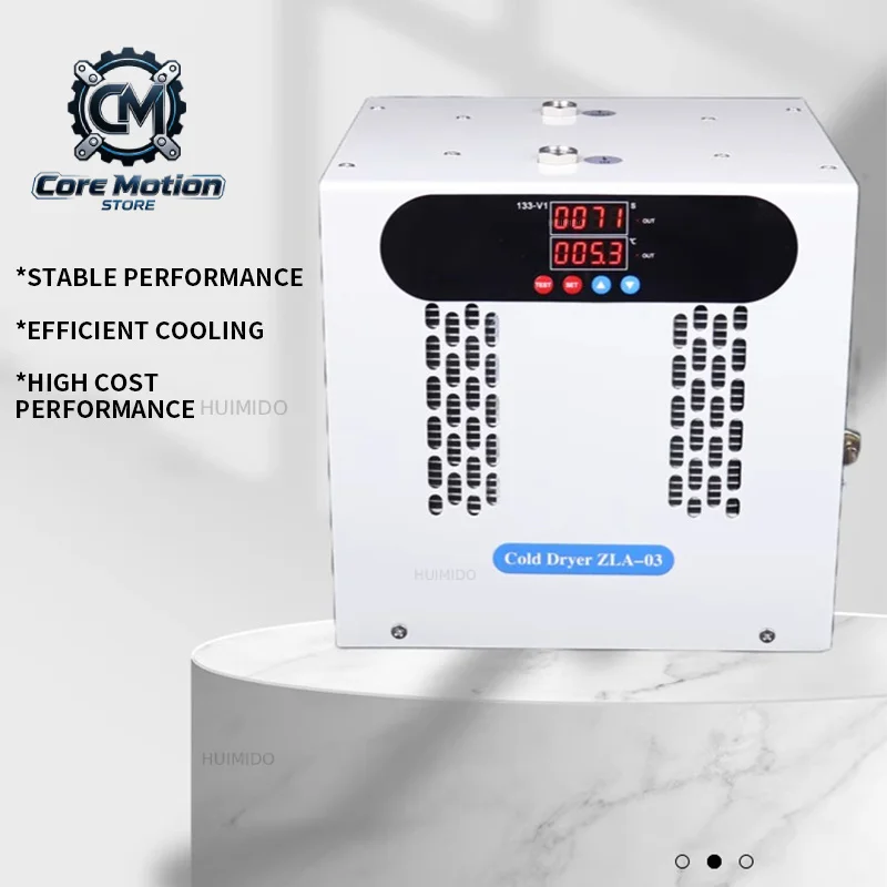 200L/Min Cold Dryer Electronic Condenser Compressed Air Drying Water Removal Filter Refrigeration Dryer Dehumidifier