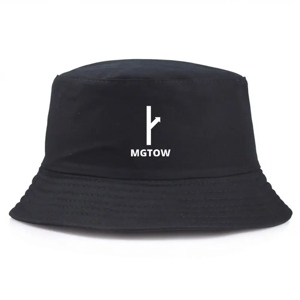 

MGTow Bucket Hat Summer Fisherman Hat Fishing Cap Outdoor Casual Sun Protection Caps For Men Women