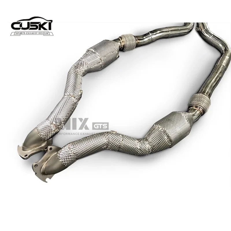 High Flow Automotive Exhaust Modification Parts--without Cat Exhaust Down Pipe For Dodge Challenger 3.6 2009-2021 car exhaust