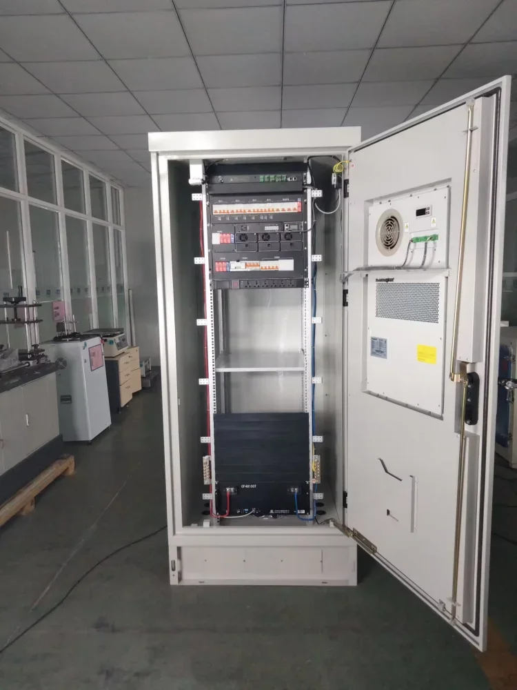 19 بوصة معدات الاتصالات الخارجية خزانة رف الضميمة 27U الفولاذ المقاوم للصدأ المجلفن سبائك الألومنيوم الصلب #5