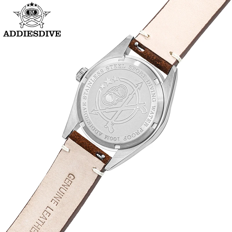 ADDIESDIVE 36MM 200M Waterproof Sapphire Glass Watches C3 Retro Super Luminous 316L Stainless Steel Women's Quartz Wristwatches view 5