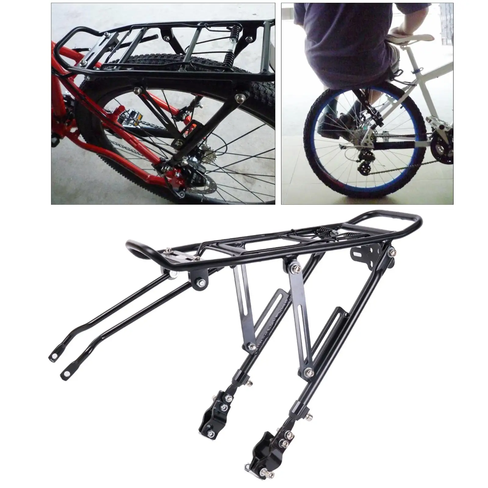 Bicycle Rear Cargo Bike Touring Load Rack Shelf Racks Shelf Tailstock Equipment Suitable For 24\