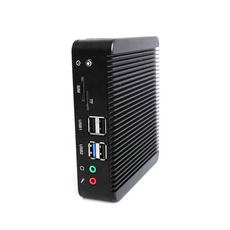 computer hardware barebone system faless desktop computer industrial mini pc with j1900