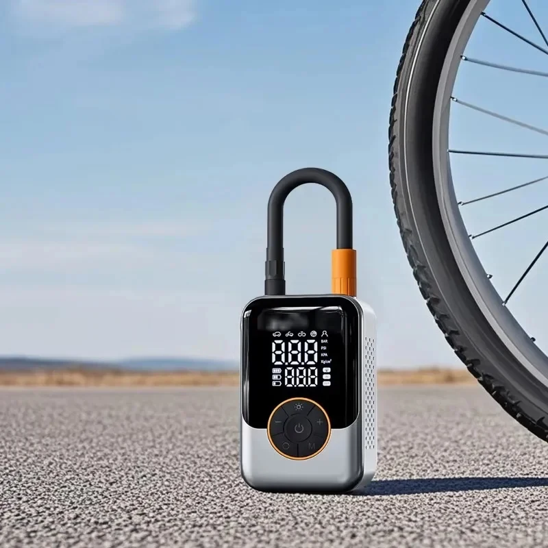 

Portle Wirels Car Comprsor Cordls Pump Digital Tire Inflator