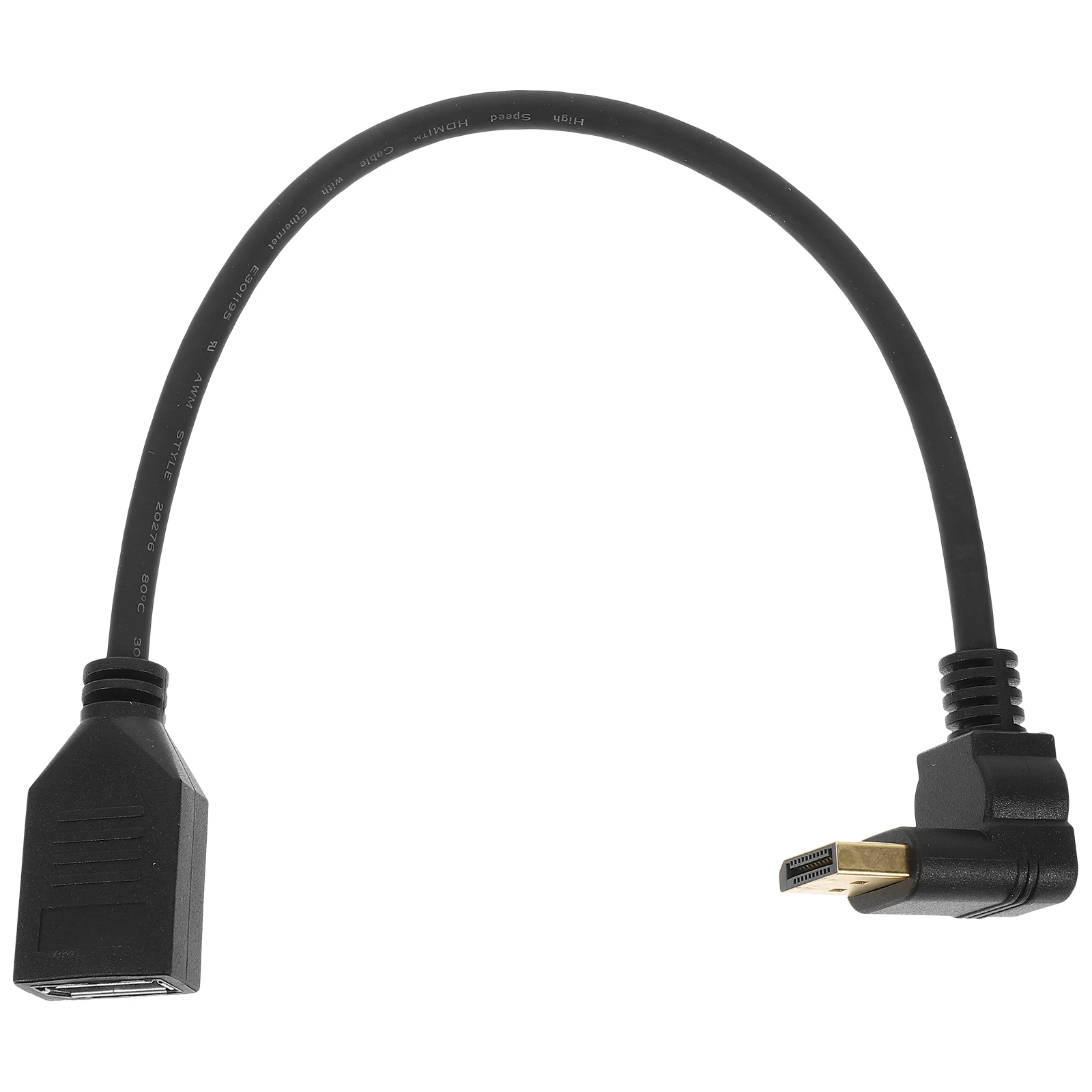 

Displayport Extension Cable 1.2 Protocol 4K HD Male Female Adapter Short Angled DP Port Cable for PC Monitor Video Accessory