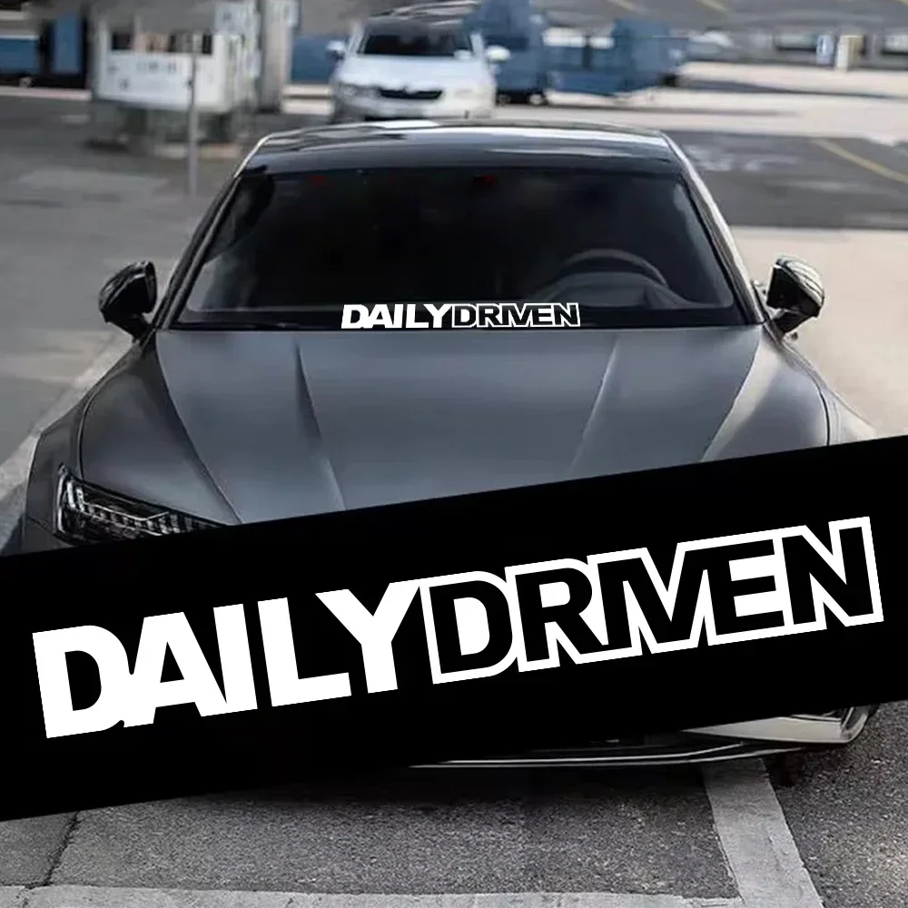 

Креативные наклейки с графикой на каждый день, лобовое стекло автомобиля, декор для лобового стекла, виниловое украшение, аксессуары для автотюнинга