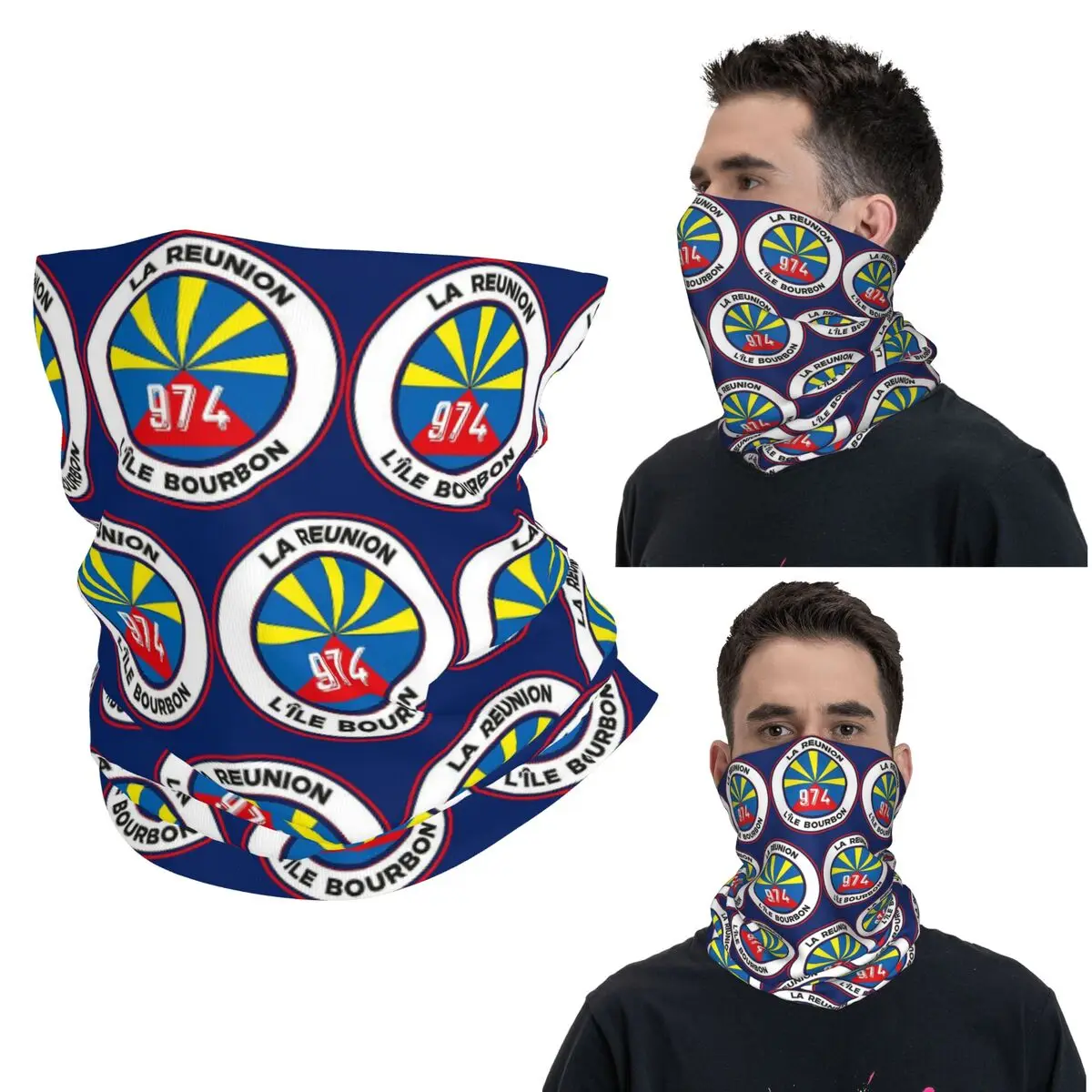 

974, герб и украшения, бандана, гетры с принтом, волшебный шарф, многофункциональная маска для лица для мужчин, женщин и взрослых