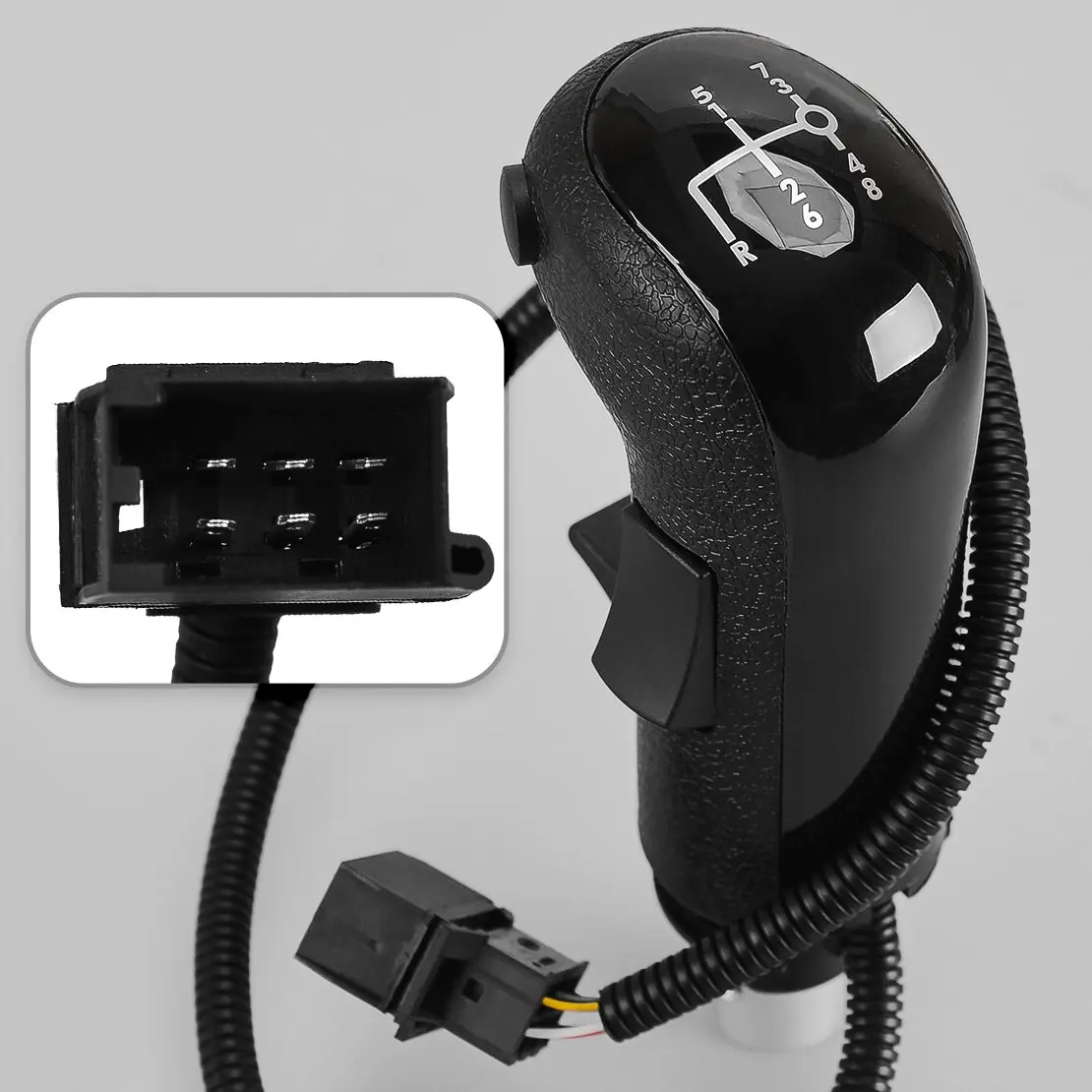 81326200105 81326200095 81326200110 8 Speed Shift Knob Lever Manual Gear Shifter Black Fit for Man TGA TGS Truck