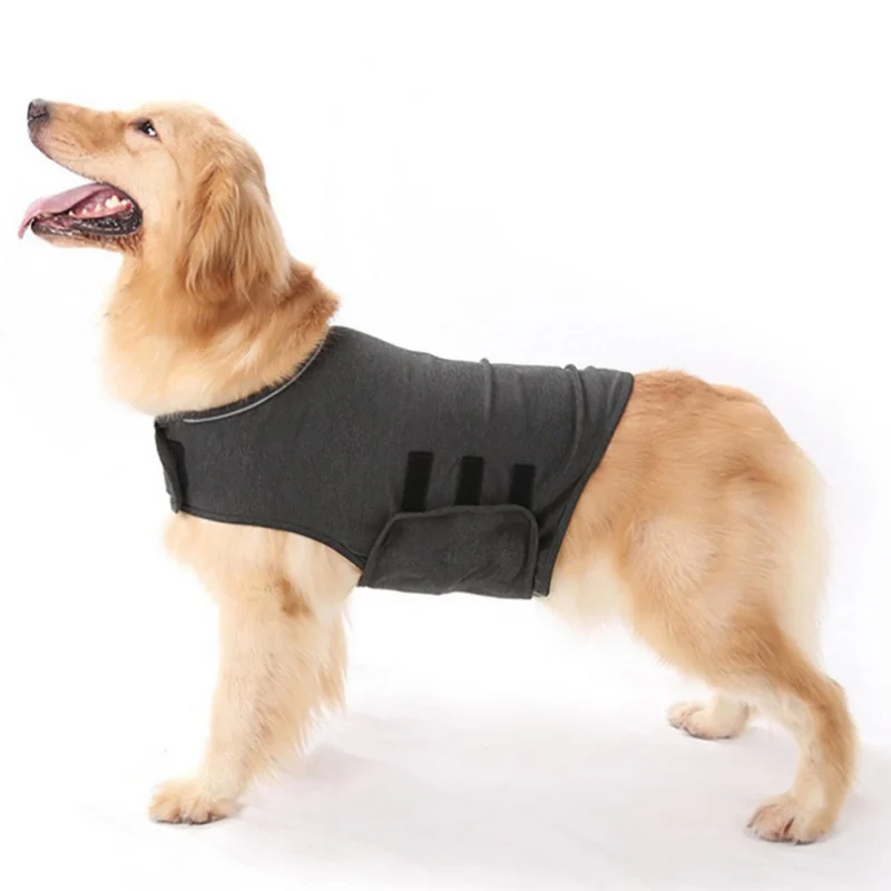 Breathable Pet Coat Anti Anxiety Dog Puppy Vest Jacket Shirt Stress Relief Calming Wrap Soft Comfortable Dog Clothes Soothing