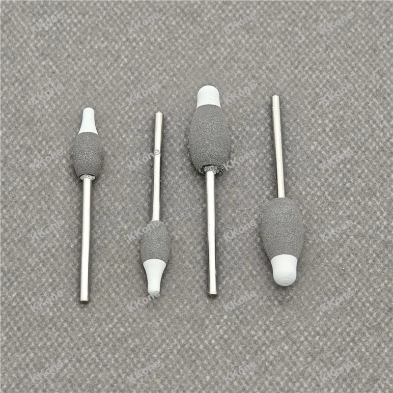10Pcs Dental Rubber Diamond Polishing Wheel Disc Two-Color For Zirconia Restoration Polishing And Grinding