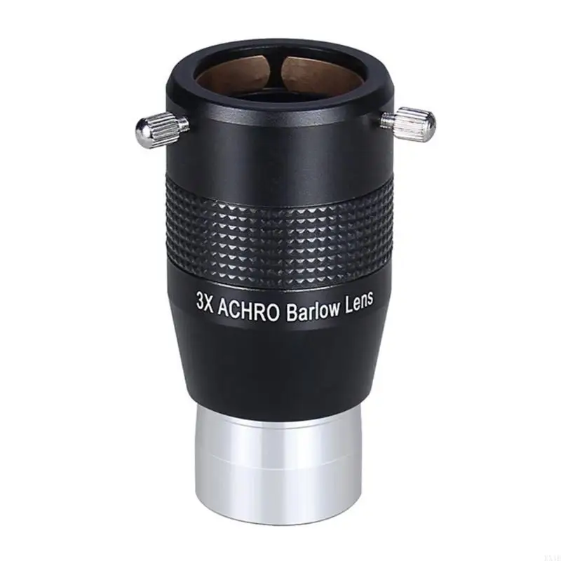 KX4B 1.25 "3x Metal Barlow Lens Lens Ackromatic Lens for Compantary Combanding