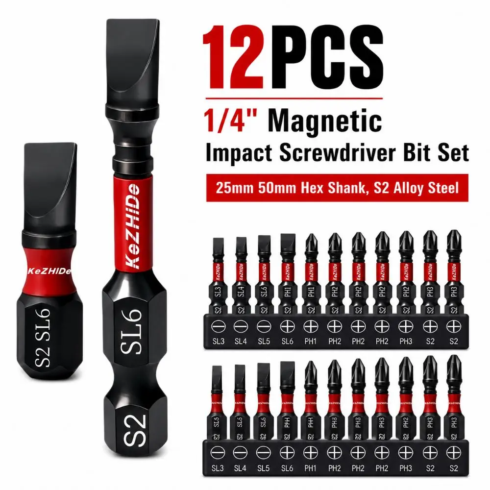 12PCS 1/4