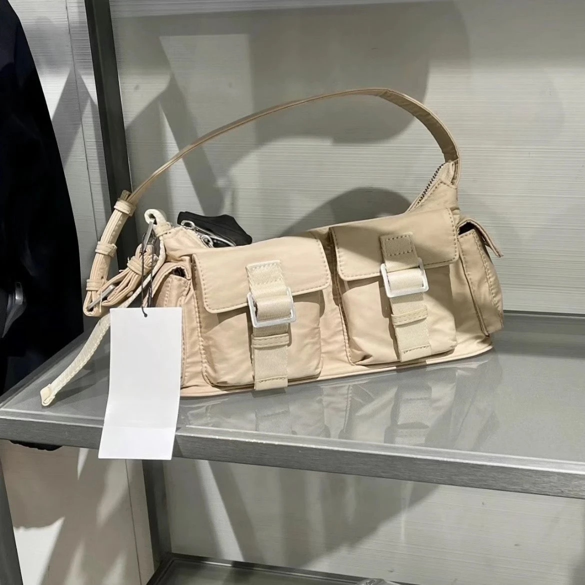 Damska torba nowa moda Y2K dziewczęca blokada torby z wieloma kieszeniami wielofunkcyjna torba na ramię torebka przynęty i torby Crossbody damska torba