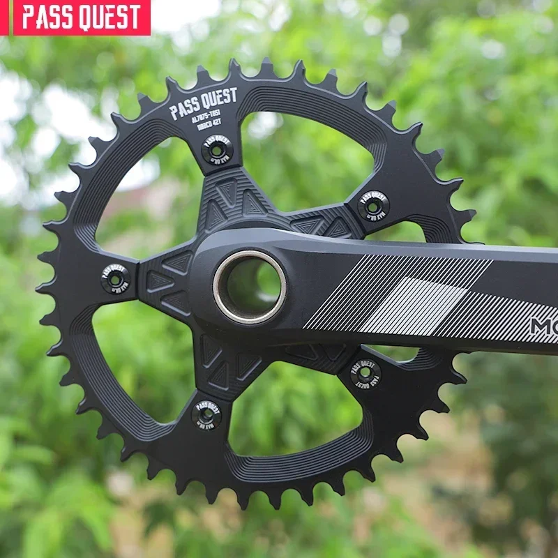 PASS QUEST-Spider for Magane Suitable for Power Meter with Charging Hole Modification Parts Bicycle Accessories