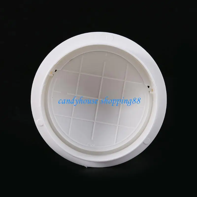 

D7YE Pipe Draft Blocker Damper Ventilation Duct Inline Extractor Fan Vent B