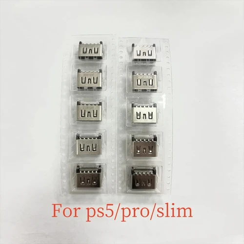 Imagen 2 del producto 100 Uds Original nuevo para Ps5 conector compatible con Hdmi para consola Playstation 5 reemplazo de puerto de enchufe compatible con Hdmi