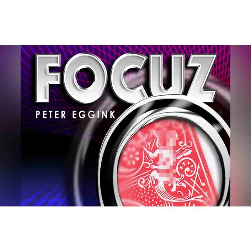 

FOCUZ (Gimmicks and Online Instructions) by Peter Eggink Walk Around Performer Street Magic Tricks Mentalism Illusions Beginner